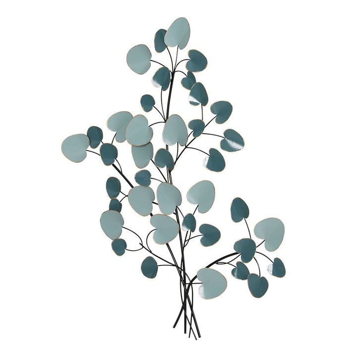 Artiss Appliances > Appliances Others Metal Wall Art Hanging Sculpture Home Decor Leaf Tree of Life Blue