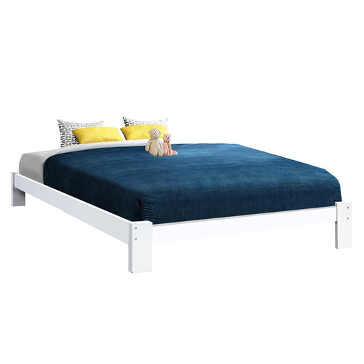 Artiss Furniture > Bedroom Queen Wooden Bed Base Frame