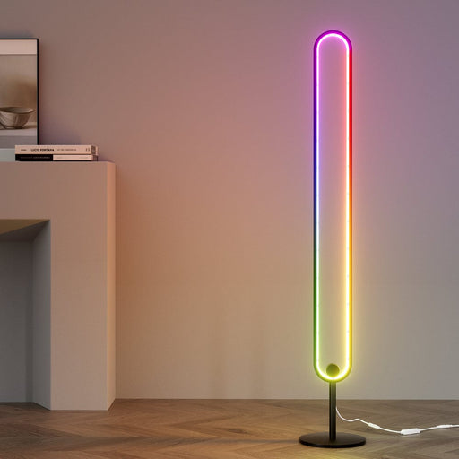 Artiss Furniture > Bedroom RGB Coloured LED Floor Lamp - 118cm