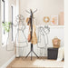Artiss Furniture > Living Room Black Metal Coat Rack, Hall Tree, 182cm Tall