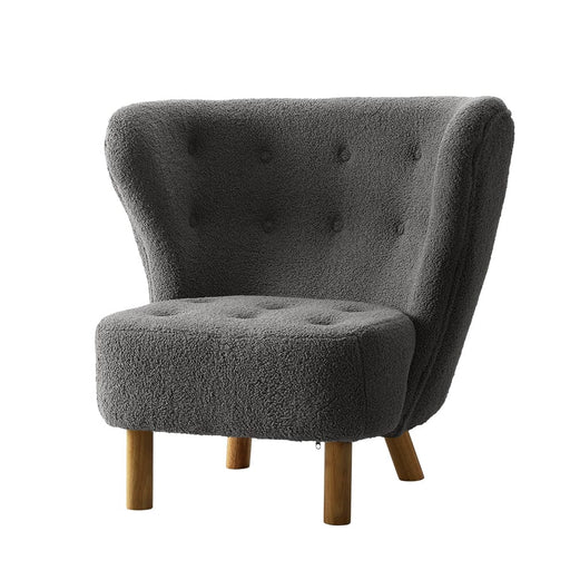 Artiss Furniture > Living Room Felista Armchair -  Charcoal
