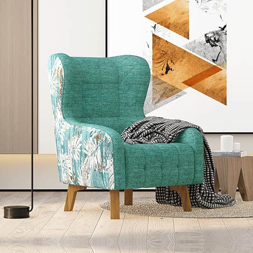 Artiss Furniture > Sofas Day Dreamer Accent Printed Fabric Arm Chair