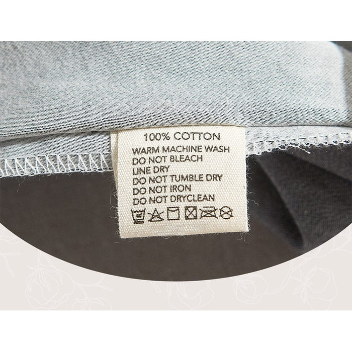 Cosy Club Home & Garden > Bedding Sheet Set Cotton Sheets Double Dark Blue Grey