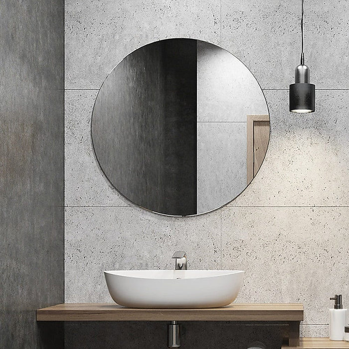 Della Francesca Home & Garden > Bathroom Accessories 80cm Round Wall Mirror Bathroom Makeup Mirror