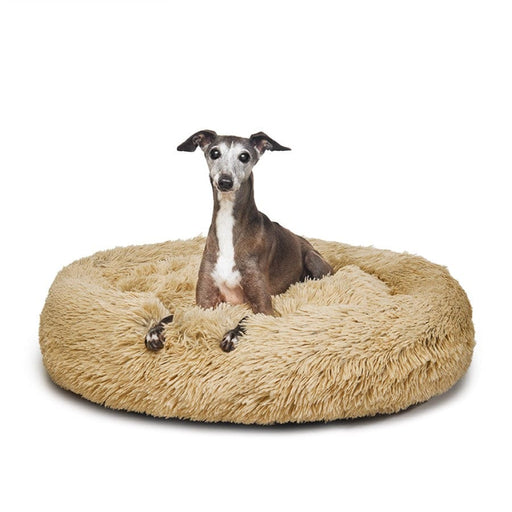 Fur King Pet Care > Dog Supplies "Aussie" Calming Dog Bed - Medium - Brindle - 80 cm