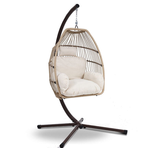 Gardeon Furniture > Outdoor Egg Hanging Swing Chair