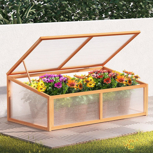 Greenfingers Home & Garden > Garden Beds Garden Bed Raised Wooden Planter Box Vegetables 110x58x41.5cm