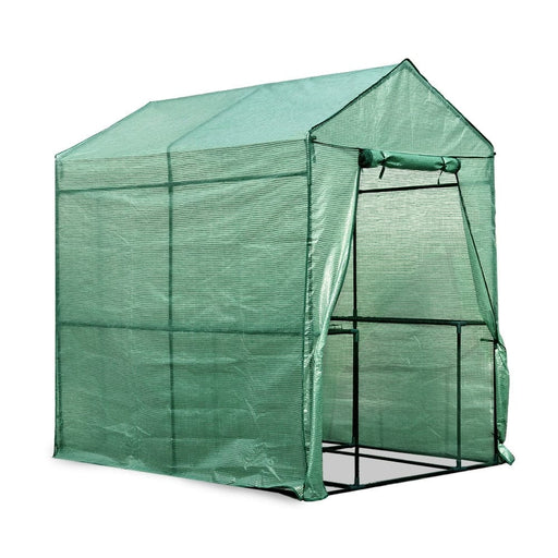 Greenfingers Home & Garden > Green Houses Greenhouse Garden Shed Green House 1.9X1.2M