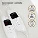 Laura Hill Home & Garden > Bedding Electric Blanket Fitted King Size Bed Safety 9 Heat Levels