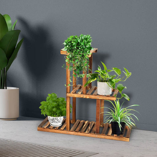 Levede Plant Stands 3-Tier Plants Stand Indoor Outdoor Display Rack Shelf