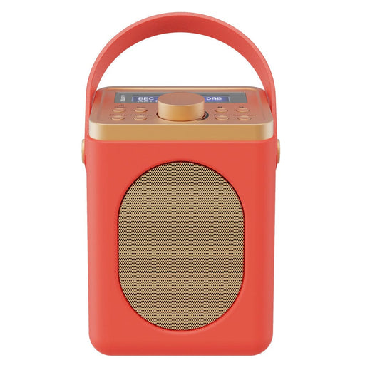 Majority Audio & Video > Speakers Little Shelford Bluetooth & DAB Radio with Bluetooth-Red