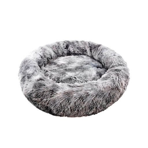 Pawfriends Pet Care > Dog Supplies Dog Calming Bed Washable ZIPPER Cover Warm Soft Plush Round Sleeping