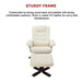 Prasads Home and Garden Furniture > Bar Stools & Chairs PU Leather Massage Chair Recliner Ottoman Lounge Remote