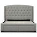 Prasads Home and Garden Furniture > Bedroom Honeydew King Size Bed Frame Timber Mattress Base With Storage Drawers - Beige