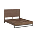 Prasads Home and Garden Furniture > Bedroom Queen size Bed Frame Solid Wood Acacia Veneered Bedroom Furniture Steel Legs