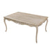 Prasads Home and Garden Furniture > Dining Dining Table Oak Wood Plywood Veneer White Washed Finish in large Size
