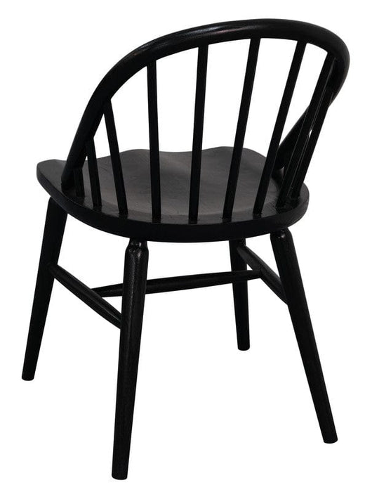 Prasads Home and Garden Furniture > Dining VERA Dining Chair - Set of 2 (Black)