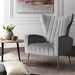 Prasads Home and Garden Furniture > Living Room Artiss Armchair Lounge Accent Chairs Armchairs Chair Velvet Sofa Grey Seat