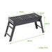 Prasads Home and Garden Home & Garden > BBQ Foldable Portable BBQ Charcoal Grill Barbecue Camping Hibachi Picnic small