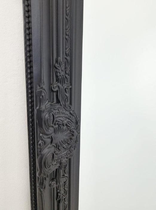 Prasads Home and Garden Home & Garden > Decor French Provincial Ornate Mirror - Black - Medium 70cm x 170cm
