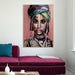 Prasads Home and Garden Home & Garden > Wall Art African woman II Gold Frame Canvas Wall Art 70cmx100cm