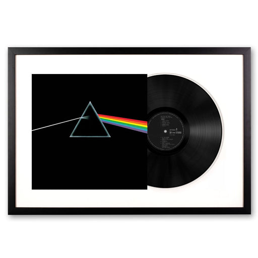 Prasads Home and Garden Home & Garden > Wall Art Framed Pink Floyd the Dark Side of The Moon Vinyl Album Art