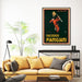 Prasads Home and Garden Home & Garden > Wall Art Maccheroni Pianiciani Black Frame Canvas Wall Art - 60cmx90cm