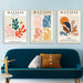 Prasads Home and Garden Home & Garden > Wall Art Matisse Wall Art 3 Sets Wood Frame Canvas 40cmx60cm