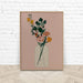 Prasads Home and Garden Home & Garden > Wall Art Wall Art 40cmx60cm Boho Floral Wood Frame Canvas