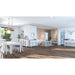 Prasads Home Furniture > Living Room Daisy Buffet Table 180cm 4 Glass Door Solid Acacia Wood Hampton Furniture -White