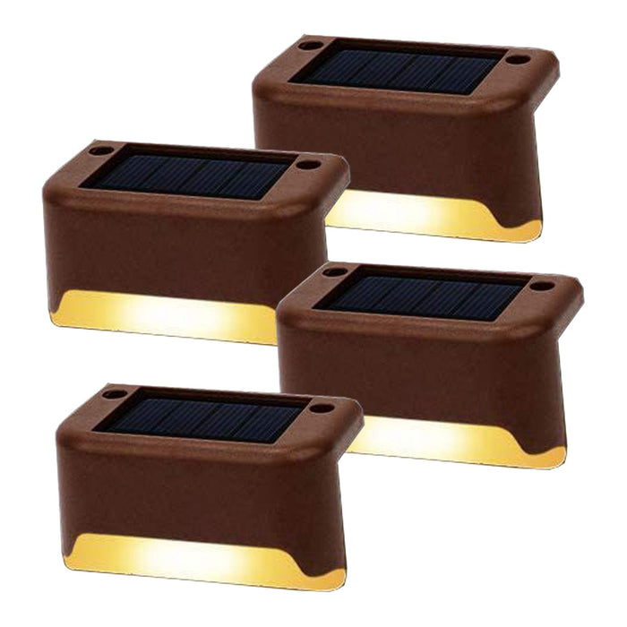 Sansai Home & Garden > Garden Lights 4 Pack SolarPower Deck Lights