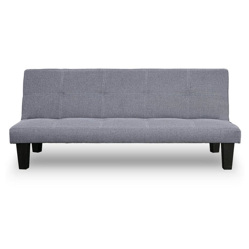 Sarantino Furniture > Sofas Sofa Bed Lounge Couch Futon Furniture Seat Adjustable Suite Dark Grey