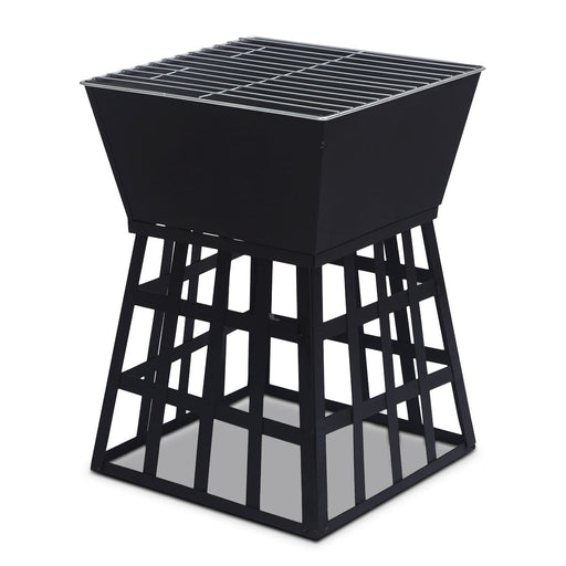Wallaroo Home & Garden > BBQ Outdoor Fire Pit for BBQ with Portable Brazier and Reversible Stand