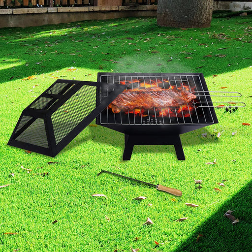 Wallaroo Home & Garden > BBQ Portable Outdoor Fire Pit for BBQ