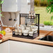 STORFEX 2-Tier Pull Out Cabinet Organizer Under Sink Rack_3