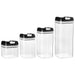 Pack of 7 Plastic Food Storage Organizing Container with Airtight Lids_5