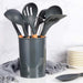 12pcs Heat-Resistant Silicone and Wood Kitchen Cooking Utensil Set_14