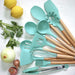 12pcs Heat-Resistant Silicone and Wood Kitchen Cooking Utensil Set_6