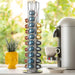 360° Rotating Stand 40 Capsules Coffee Pod Holder Tower Vertical Rack_9
