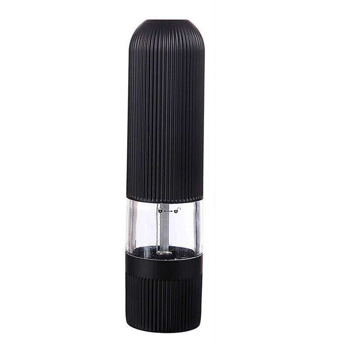 One-Hand Electric Salt Grinder and Pepper Mill with LED Light- Battery Operated_1