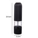 One-Hand Electric Salt Grinder and Pepper Mill with LED Light- Battery Operated_2