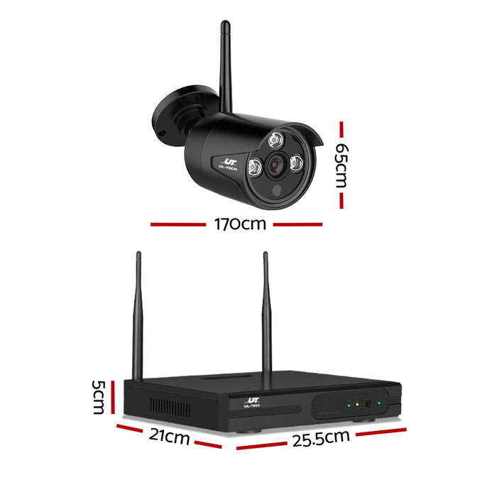 Wireless Home CCTV System 8CH NVR 1TB Outdoor 3MP