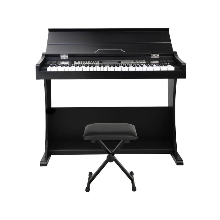 61 Keys Electronic Piano Keyboard Digital Electric Classical Stand w/ Stool