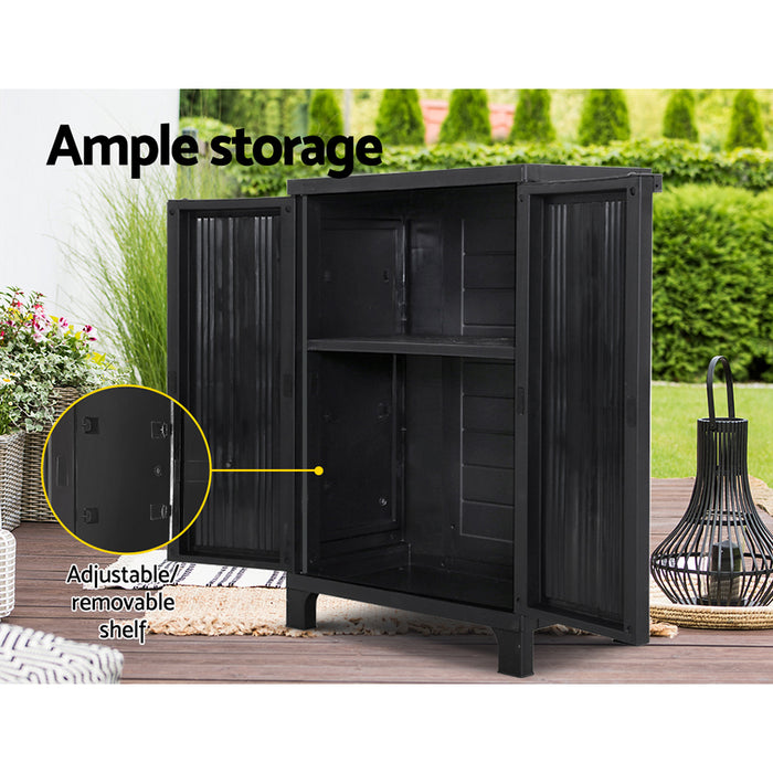 Outdoor Storage Cabinet - Black