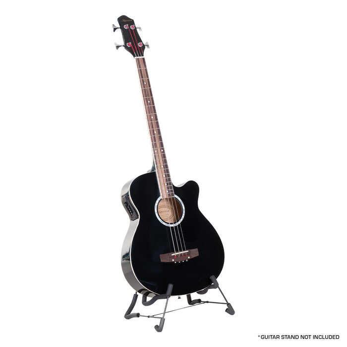 43in Acoustic Bass Guitar - Black