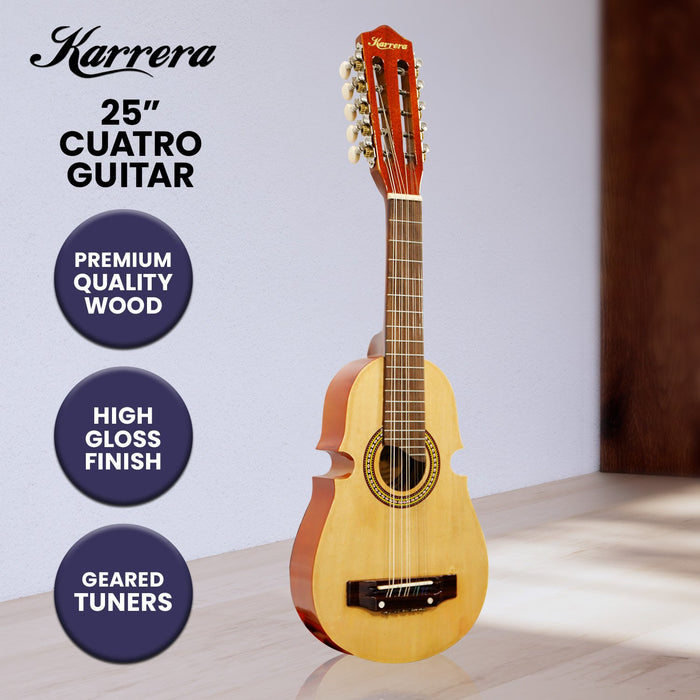25in Cuatro Guitar - Natural