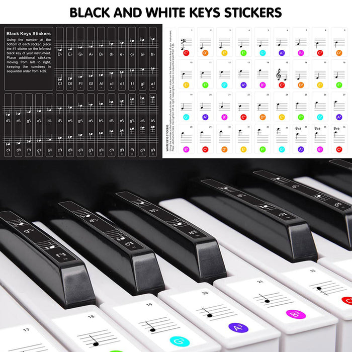 61 Keys Electronic Keyboard Piano Music with Stand