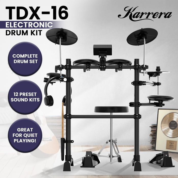 TDX-16 Electronic Drum Kit with Pedals