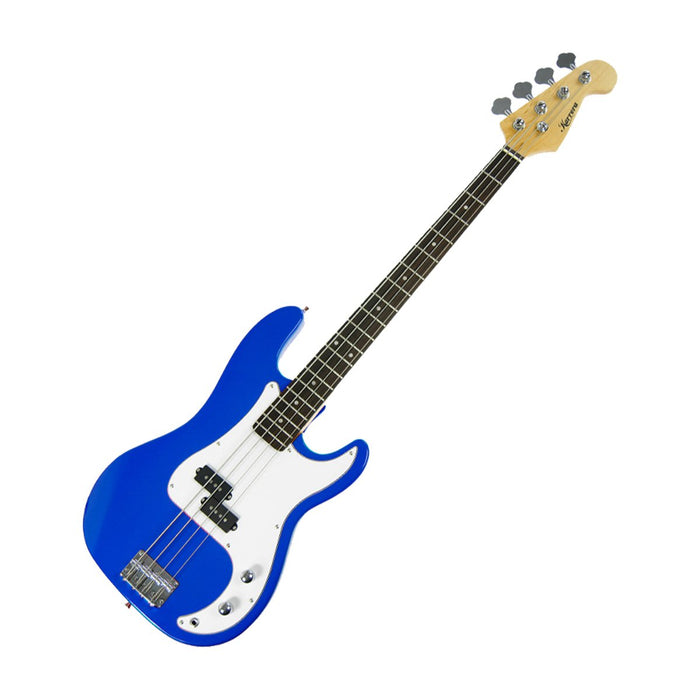 Electric Bass Guitar Pack - Blue