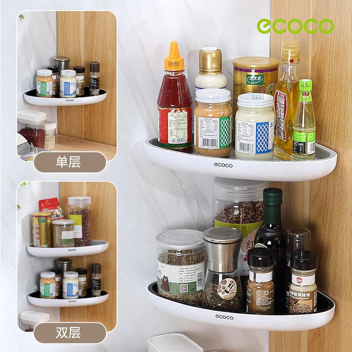 Ecoco Bathroom Corner Shower Shelf